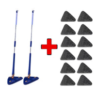 Esfregão Mop Triangular Giratório 360° TriMop