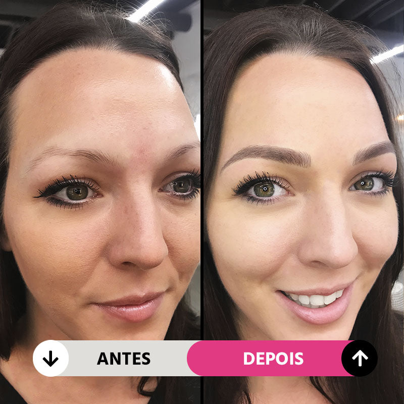 Caneta Fio a Fio Natural Microblading para Sobrancelha a Prova D'água – Mega Certo