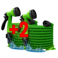 Mangueira Mágica Expansível 30 Metros com Bico Pulverizador Multiuso HidroFlex – Jardim e Limpeza