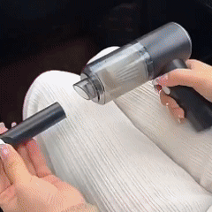 Mini Aspirador de Pó Portátil Recarregável PureVac   Mega Certo