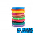 Refil Filamento PLA com 10 Cores Variadas para Caneta 3D